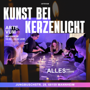 Kunst bei Kerzenlicht – Abendticket