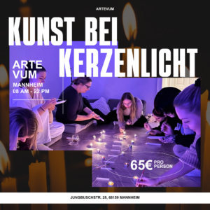 Kunst bei Kerzenlicht – Abendticket